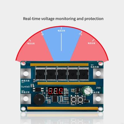   12V Spots Welder Control Board 99 Gears Adjustable Power 5 MOS Temperature Protective