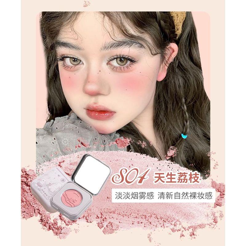 YIGU DIGU - Orchestra Series Metal Box Powder Blusher - 6 Colours