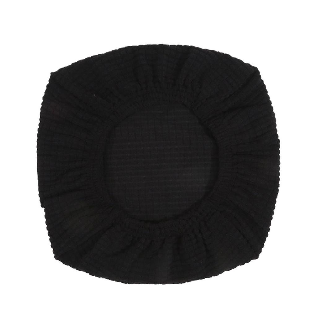 Small Square Stool Cover Elastic Removable Dustproof Household Chair Shroud Light Wear-resistant Durable Chair Cover