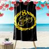 IF Elfsborg Print Beach Towel, Large Soft Quick Dry Towel for Beach Camping Swimming