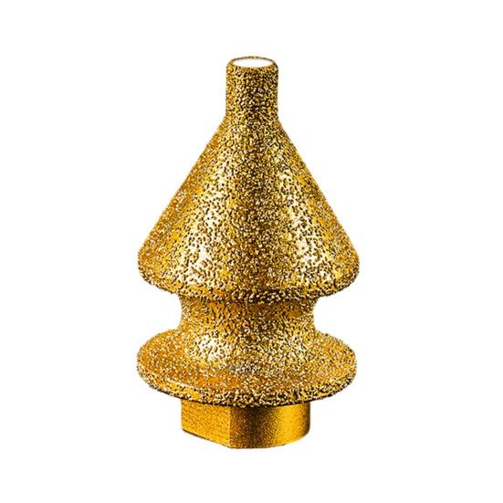 High-density Diamond Abrasive Drill Bit Chamfering for Grinder, 4-in-1 Hole Saw, Beveling Grinding Head Marble Chamfering/Hole Enlarging/Polishing/Arc