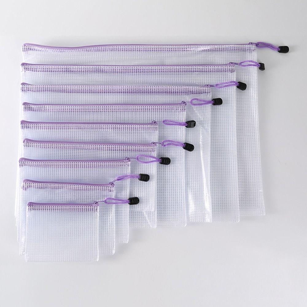 Paper Organizer File Folders Pouch Document Organiser File Organizer Document Folder  Student Purple-1pc A4