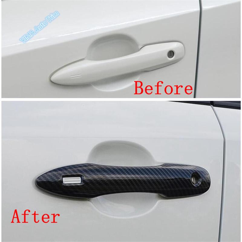 LHD Auto Outside Door Pull Doorknob Handle Bowl Decor Cover Trim ABS Accessories For Toyota Corolla Cross    2024