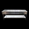 KUIDUN Stainless Steel Six-Compartment Buffet Food Warmer