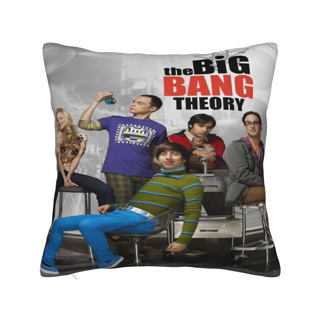 Home Decorations The Big Bang Theory Pillowcases Merch  Pillow Covers Zippered Multiple Sizes