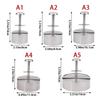 304 Stainless Steel Hamburger Meat Press Burger Patty Maker Mold Manual Cake Beef Pork Rice Press Making Molds Grill Meat Tool