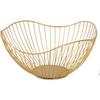 Modern Minimalist Metal Petal Fruit & Snack Basket