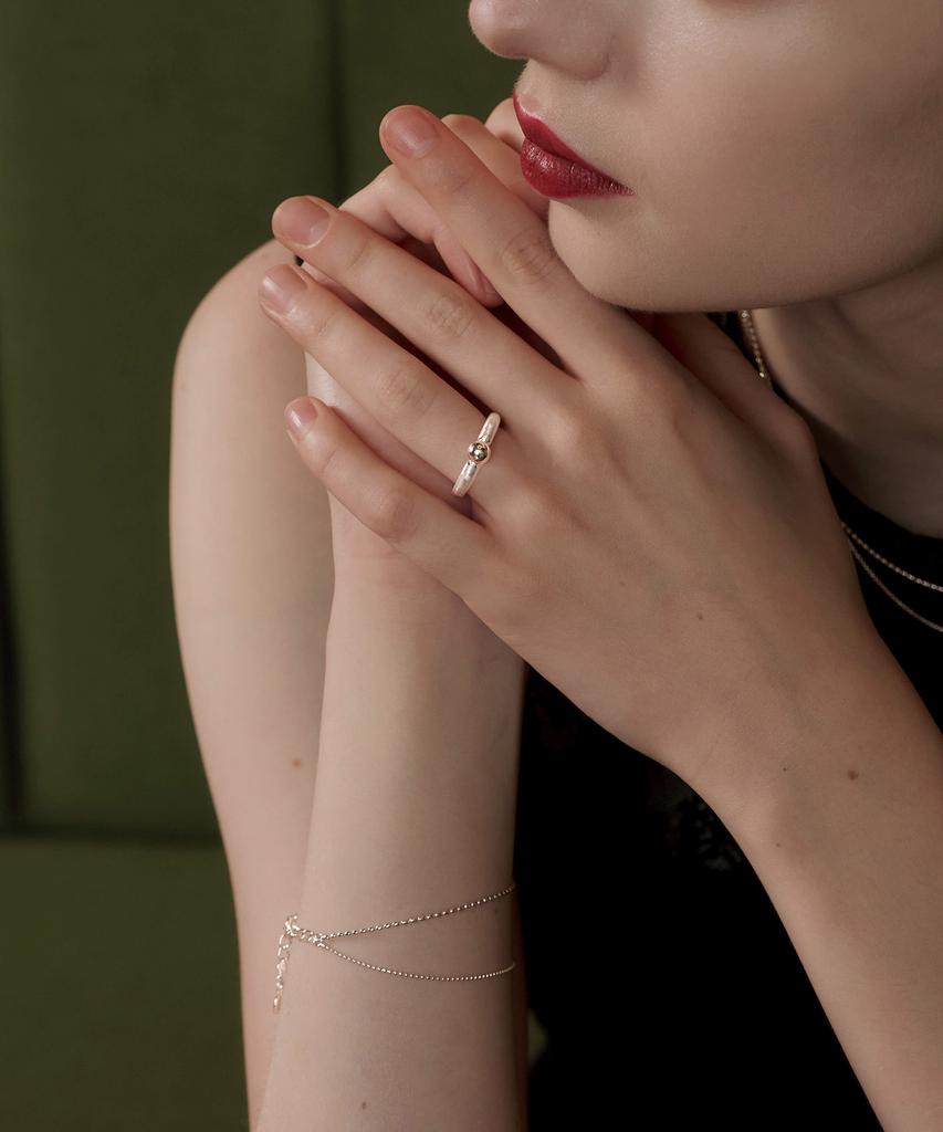 Tou Ss020 Layered Ball Chain Bracelet