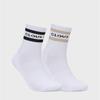 CLOUD ZERO 2S Crew Socks (2P) (0097056) CZFAF1SC903BG-WHITE