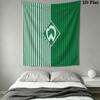 SV Werder Bremen Wandbehang Bedruckte Stoffdecke Dekorative Wandteppiche für Schlafzimmer Wohnzimmer Heimdekoration