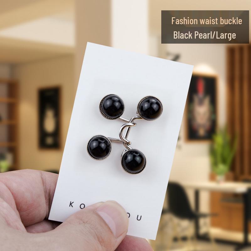 Adjustable Waist-Cinching Stretch Buttons for Jeans