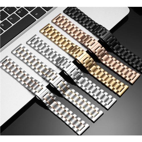 Small Shop Solid Stainless Steel Watch Strap, Universal Metal Watch Strap, Watch Accessories for Men and Women, 12mm, 13mm, 14mm, 15mm, 16mm, 17mm, 19
