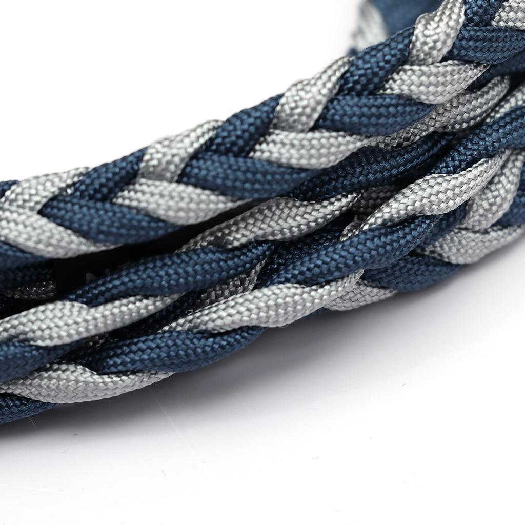 TRIPOWIN GranVia Stereo Audio Headphone Upgrade Cable HD650 2m High-End (3.5mm Plug, Connector, (6.5ft) - Gray)