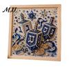 Plastic Art Material DIY Hanukkah Pearl Kit, 3D Mosaic Bead Craft Set, Creative Diy Kit for Adults Ritual Activity Making Traditional Holiday