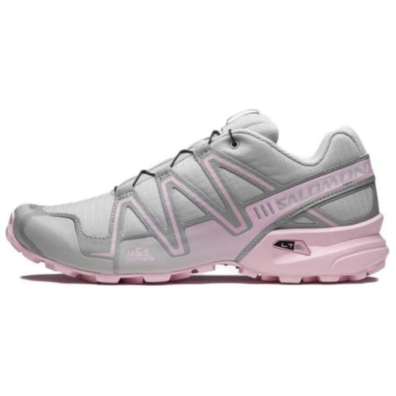 SALOMON Speedcross 3 Slip Resistant Abrasion Resistant Low Top Outdoor Shoes Women's Gray Sneakers 477232