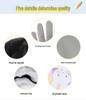 Pink Cartoon Fingerless Cotton Gloves for Girls - Windproof, Warm Winter Cycling and Outdoor Gloves for Primary School Students
