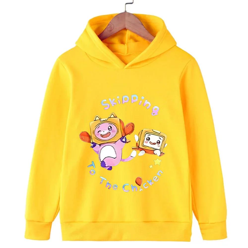 Spring Autumn Children Hoodie Cartoon Print Baby Boy Clothes Funny Streetwear Kids Clothes Girls Long Sleeve Sweatshirt Pullover