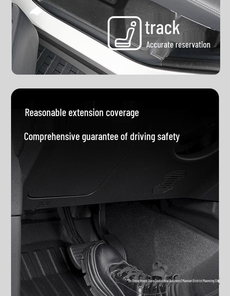 Toyota Prado TPE Floor Mats (2010-2025 Models) - Full Coverage, Car Interior Accessories