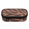 Pencil Bag High Capacity Durable 300D Polyester Zipper Closure with Main Compartment Mesh Pocket and Pen Slots for Boys Girls