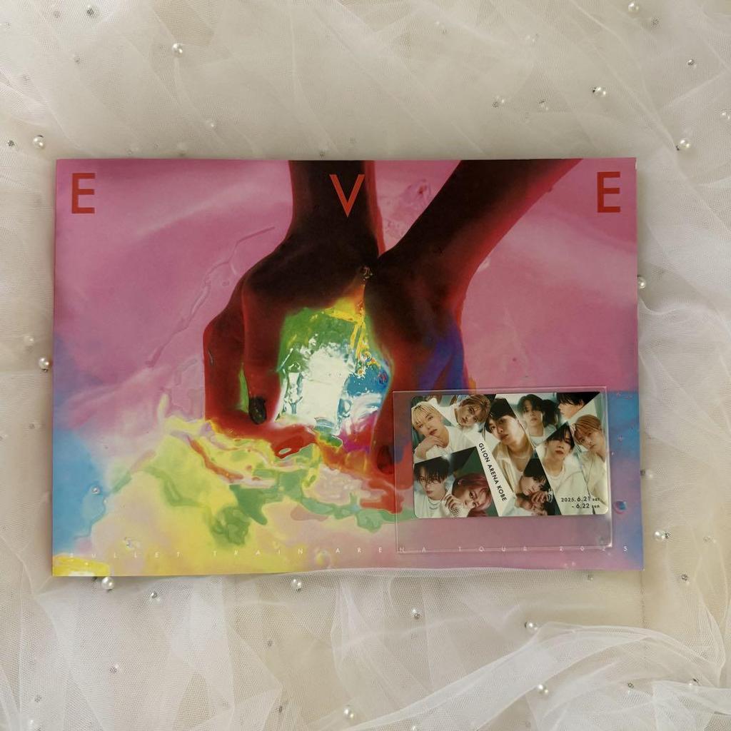 [USED] Bullet Train EVE Pamphlet Official Merchandise Commemorative Card Hyogo Kobe Trading Card