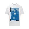 Summer Men's T Shirt Abloh Vintage Retro Oil Painting Printed T-shirt Loose Short Sleeved Shirt Men Women T Shirts