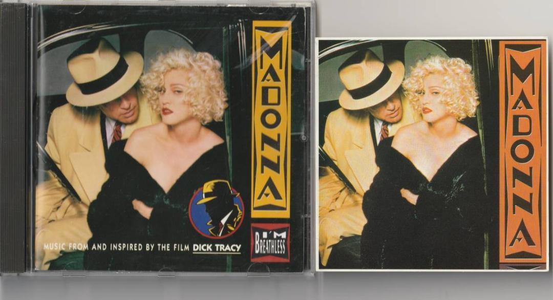 

[USED] Madonna I m Breathless CD Album + Sticker