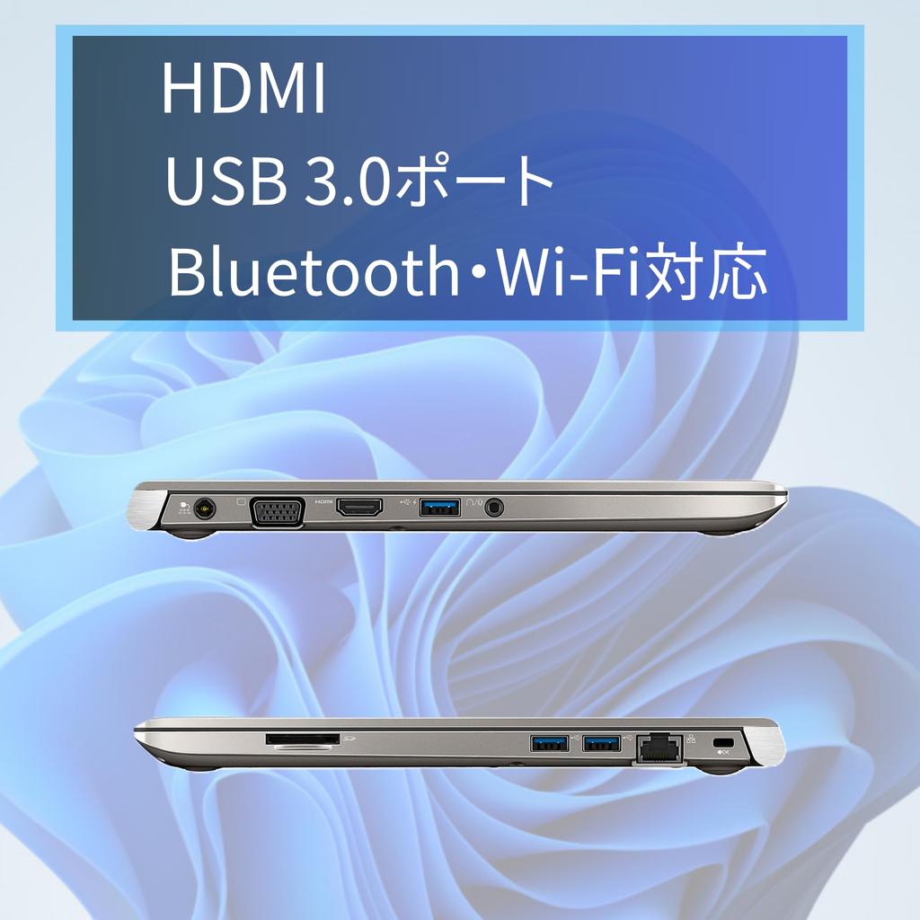 Refurbished Toshiba R63 6th Generation Windows 11 MS Office Wajun 16GB 512GB SSD Laptop, 13.3-inch, i5-6200U Processor, Pro, 2019, Webcam, Wi-Fi,