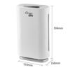Gome Indoor Air Purifier with Negative Ion Technology for Smoke, Smog, Haze, and Formaldehyde Removal.