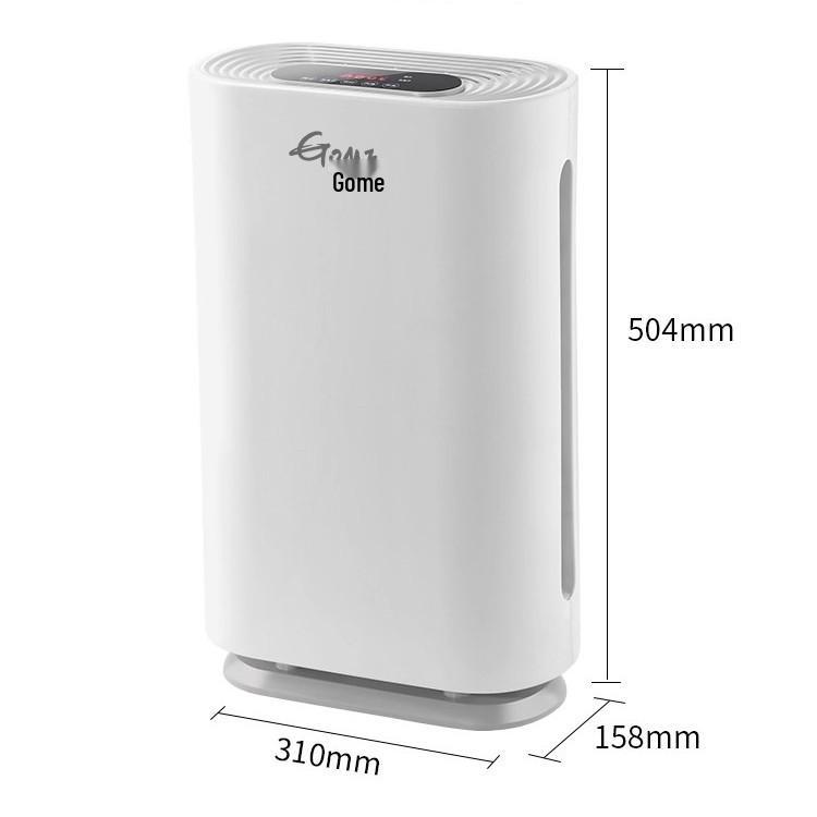 Gome Indoor Air Purifier with Negative Ion Technology for Smoke, Smog, Haze, and Formaldehyde Removal.