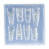 Flexible Nail Art Silicone Molds Create Flower Bowknot Charms For Professional Nail Design And Jewelry Making