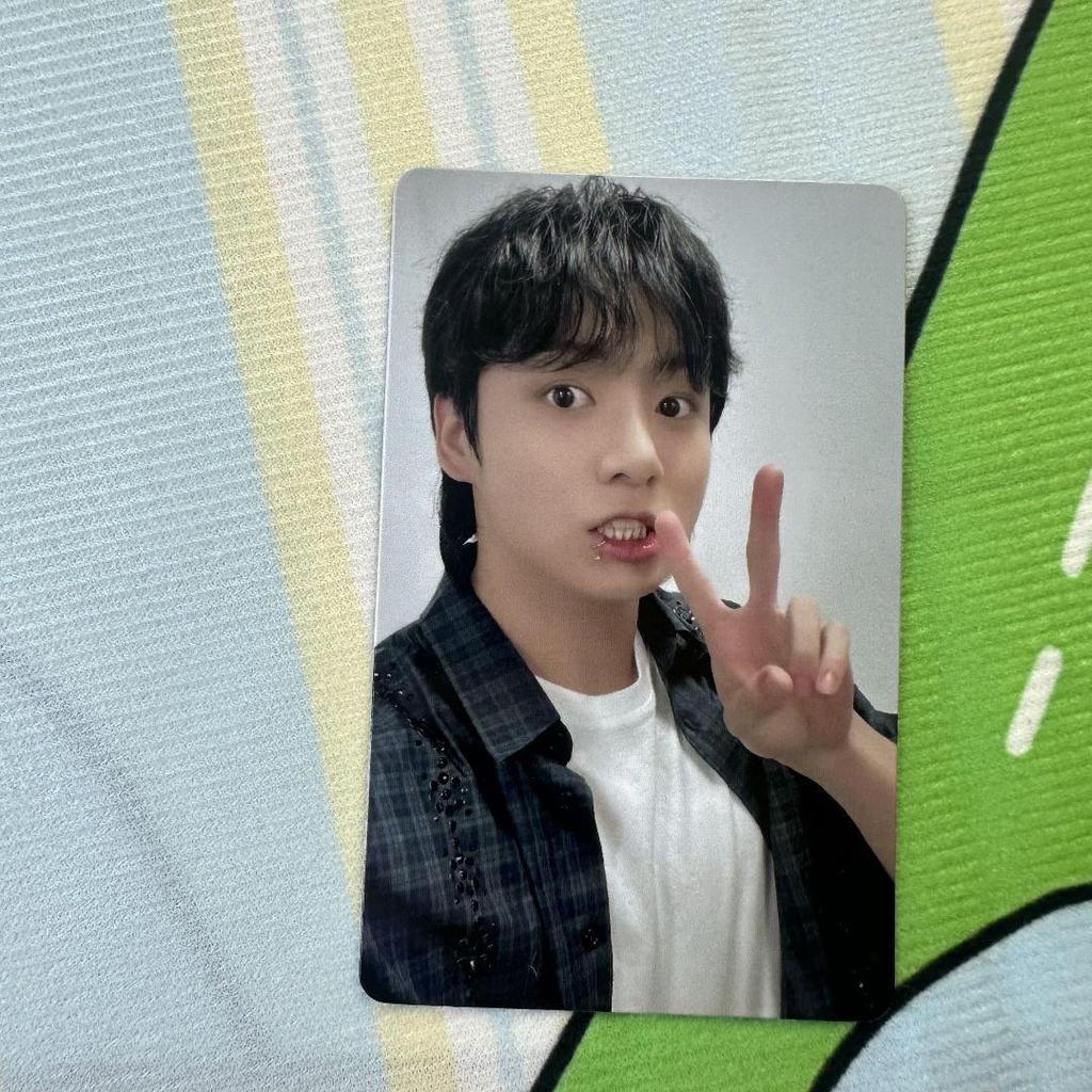 [USED] BTS Jungkook GOLDEN JPFC Purchase Bonus Winner Jungkook Trading Card