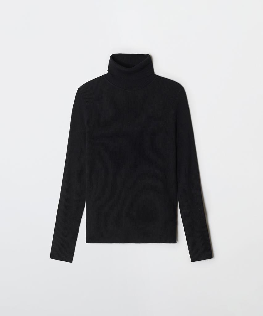 Seupao [Merino Wool Blend] Rib Turtleneck Knit_Spkag23Ws1