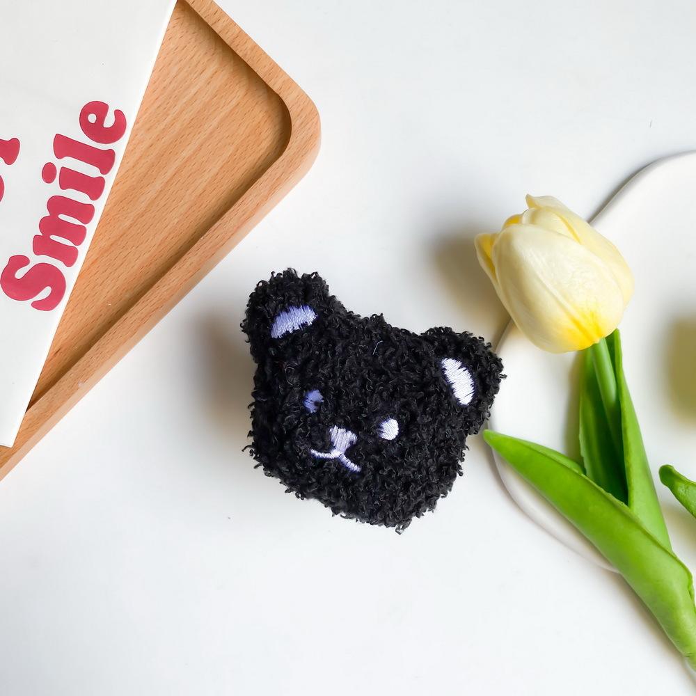 Mobile Phone Airbag Transparent Stand Plush Cute Cartoon Cat Style Paste Creative Telescopic Garfield Puppet