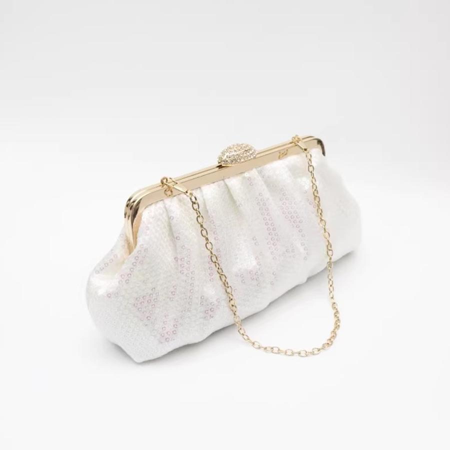 Sequined evening bags banquet wedding handbag clutch purse for women new elegant lady's dinner bag cheongsam chain crossbody bag