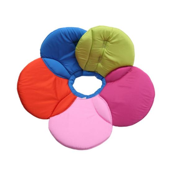 

Конусний нашийник для собаки Квітка Регульований Конус для собаки Післяопераційний нашийник для собаки Милий Краб Слон Конус для маленьких та середніх собак і котів S різнокольоровий