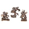 Creative Brass Horse Figurine Miniature Statue Vintage Collectible for Room Decoration and Interior Accessories