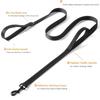 Heavy Duty Double Handle Dog Leash with Reflective Strips Double Strap for Dogs Leash for Pet Long Dog Leash GXQ16