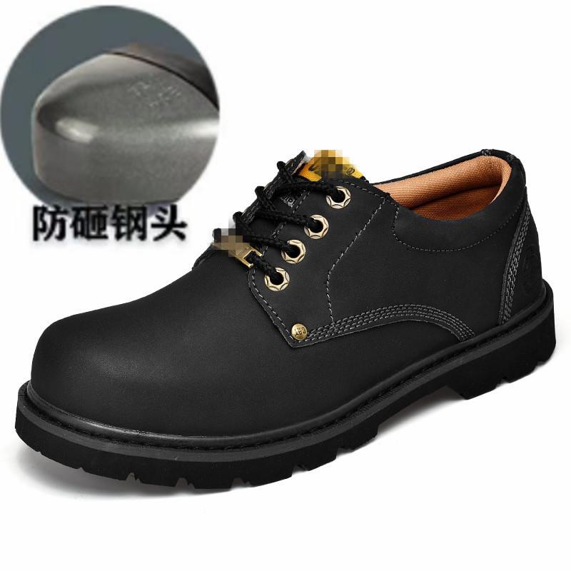 New men's and women's tooling shoes low-top casual big-head shoes fashionable round-head flat-soled single shoes couple big
