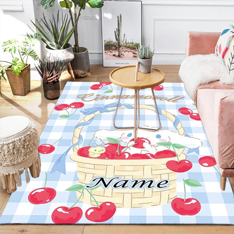 Custom 1Pc Pink Bunny Dreams Rug Office Carpet Indoor Outdoor Entrance Doormat Nonslip Soft And Comfortable Living Room D2915280