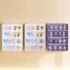 Wall Mounted Storage Box For Action Figures Transparent Display Rack Organizer for Blind Box Dustproof Ornaments Storage Box