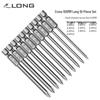 Phillips Head Magnetic Hex Shank Screwdriver Set with Super Hard Fine and Extended Head