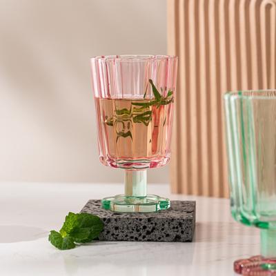 Practical Matte Multi-Purpose Not Easily Broken Petal Shape Water Glass Restaurant Supply Beverage Cup