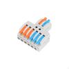 Wire Connector, 2 In 6 exit Junction Box, Quick Terminal Block, DIY Home Wiring 4 out other