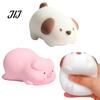 Pig Squeeze Toy Animal Stress Relief Toy, Slow Rising Sensory Toys Soft Office Desk Dog Fidget for Kids Adults Anti