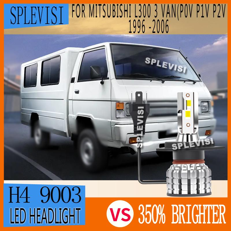 120W/Bulb 24000LM/Pair Warranty LED Car Headlight Bulbs For MITSUBISHI L300 3 Van(P0V P1V P2V) 1996 1997 1998 1999 2000-2006