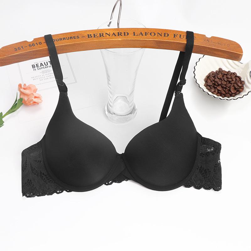 Sexy Lace Steel Ring Bras for Women Plus Size Lingerie Push Up Brassiere