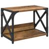Printer Stand Reclaimed Wood 44 X 26 X 31.5 Cm Engineered Wood