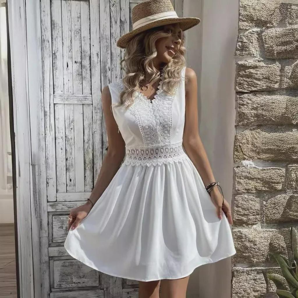 2023 Krajkové prošívání Přeshraniční šaty