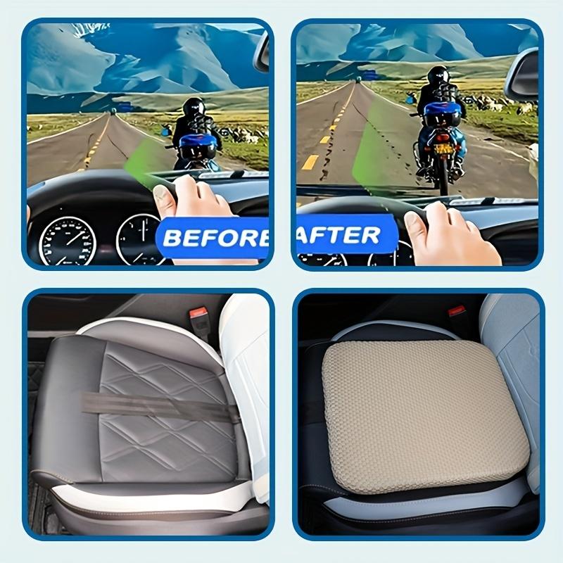 Car Seat Booster Cushion Honeycomb Memory Foam Car Seat Cushion Car Simple Breathable 3D Mesh Thickened Sedentary Seat Cushion