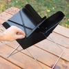 Mini barbecue pliable portable pour charbon FOLDCUE, Barbecue de bureau, Noir [354]